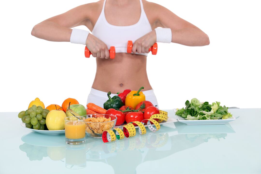 Aliments et sports diététiques 6 pétales