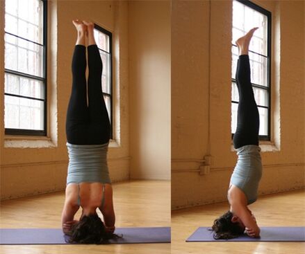 poirier de yoga pour perdre du poids